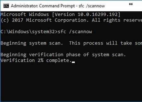 Run DISM command with sfc /scannow command
