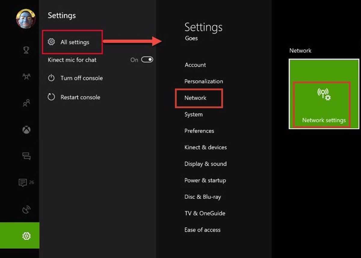 Change the Network Address Translation (NAT) settings