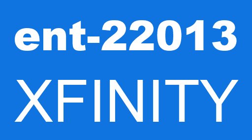 ent-22013 XFINITY