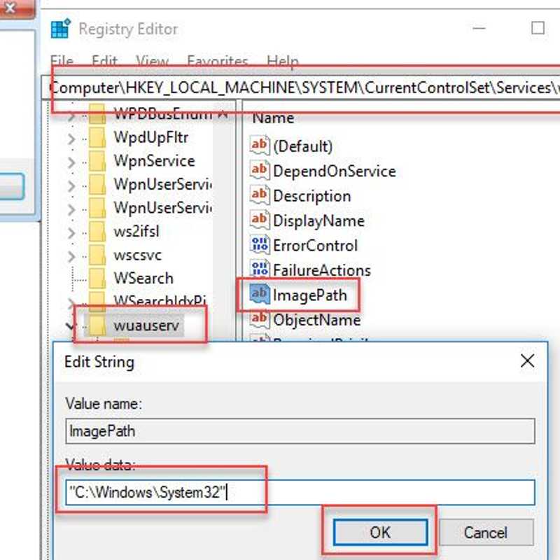 Edit Registry