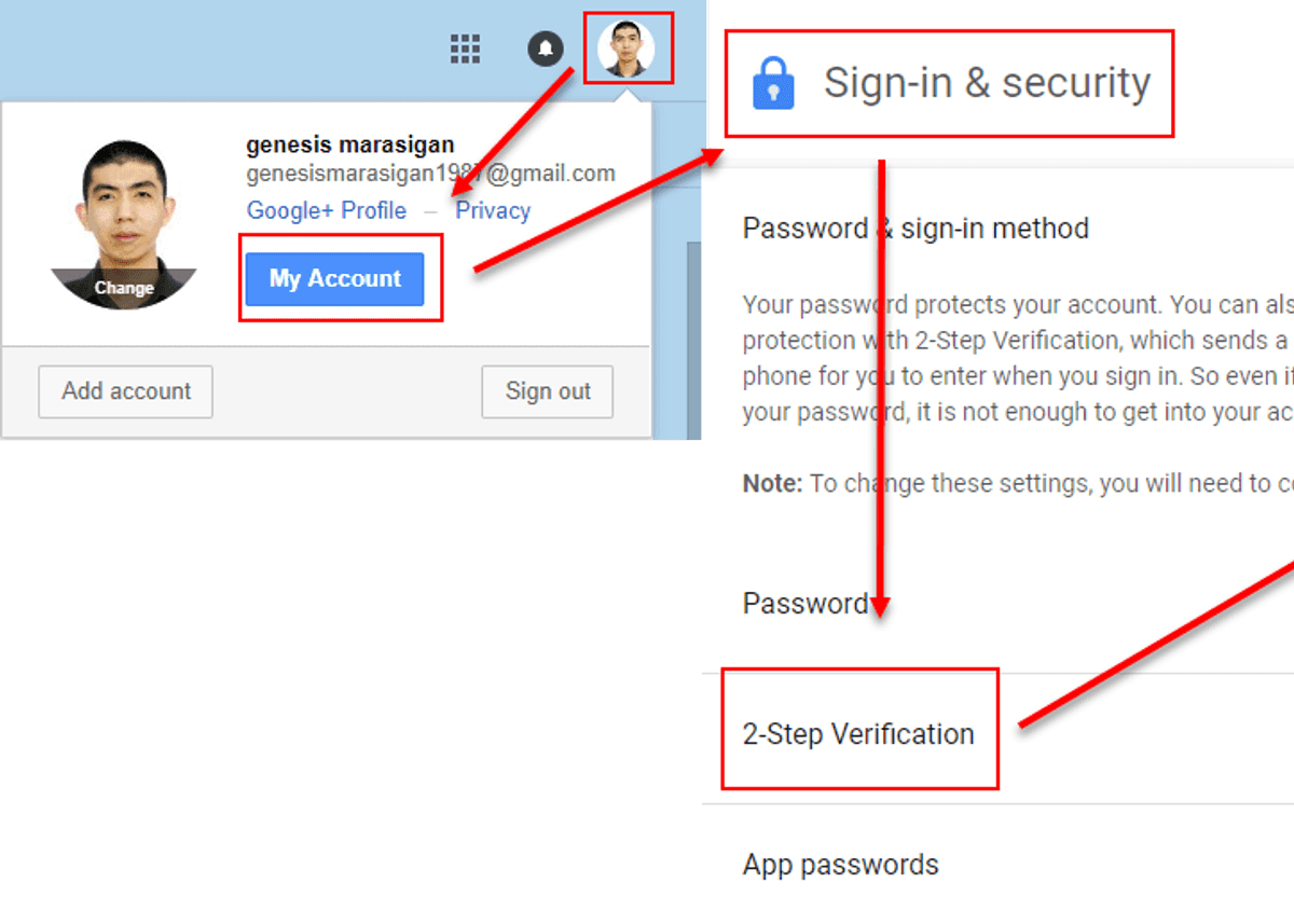 Disable Two-Step Verification