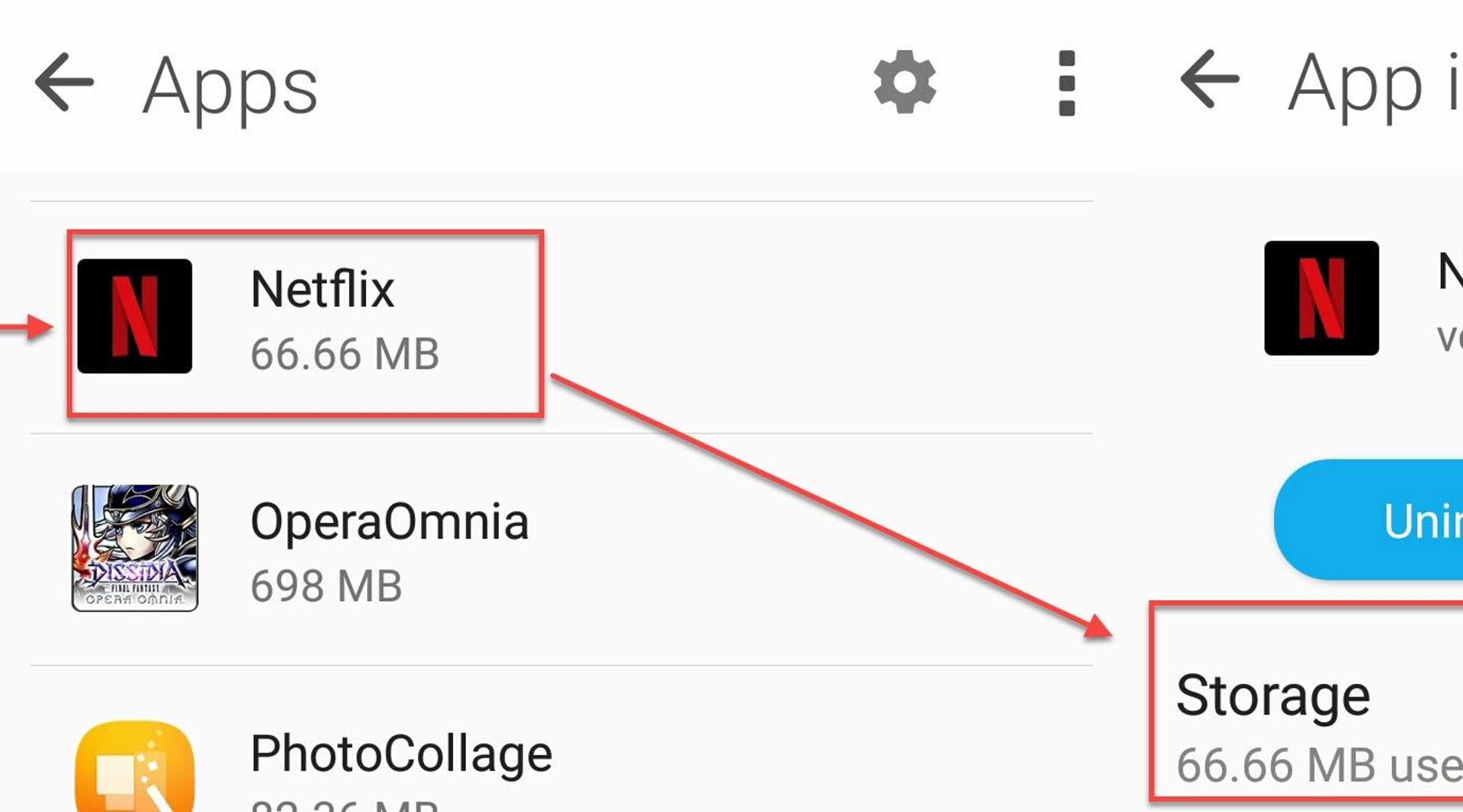 Clear Netflix Data