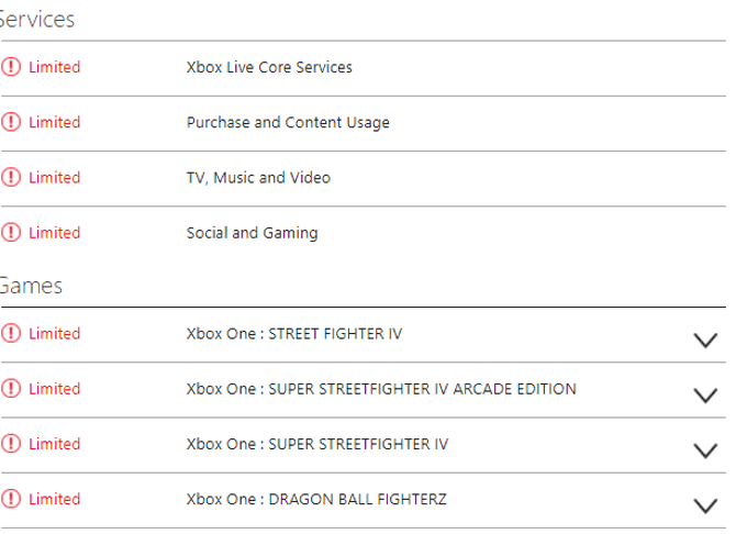Check Xbox Live server