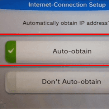 Change IP settings