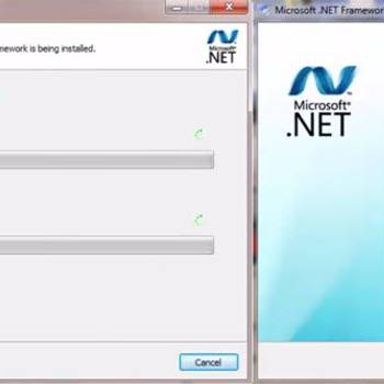 Install Microsoft .NET Framework and Microsoft Visual C++ Redistributable