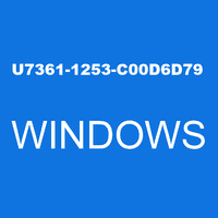 U7361-1253-C00D6D79 WINDOWS