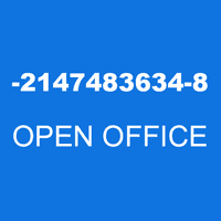 -2147483634-8 OPEN OFFICE