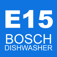 E15 BOSCH dishwasher
