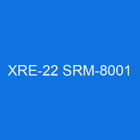 XRE-22 SRM-8001