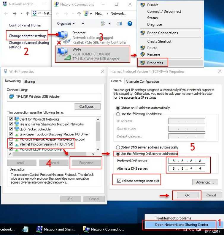 Configure your DNS Address