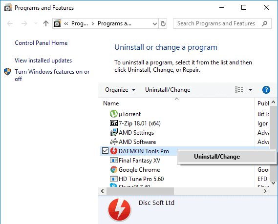 daemon tools pro windows 10 fix