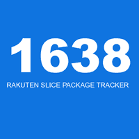 1638 RAKUTEN SLICE PACKAGE TRACKER
