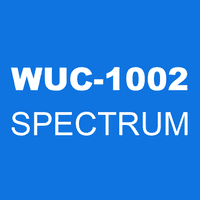 WUC-1002 SPECTRUM