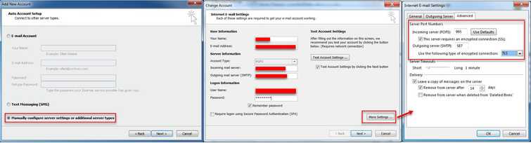 Configure Microsoft Outlook