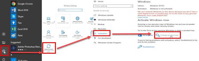 Activate Windows 10