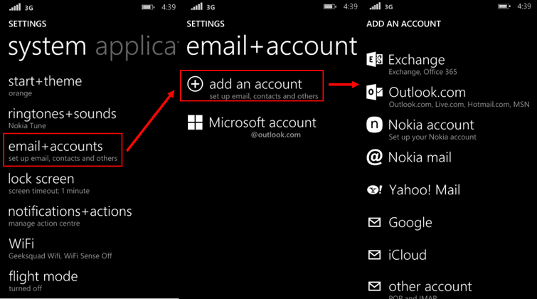 Manually Synchronize your Microsoft Account