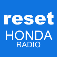 reset HONDA radio