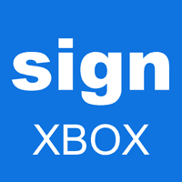 sign XBOX