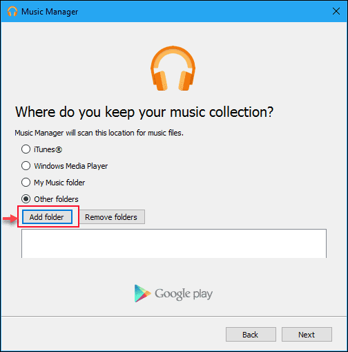 Re-install Google Play Music Manager