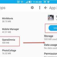 Uninstall and re-install apps