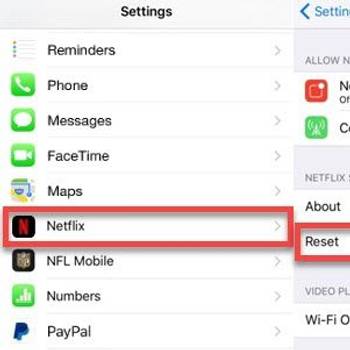 Reset Netflix on iPhone, iPad, or iPod touch