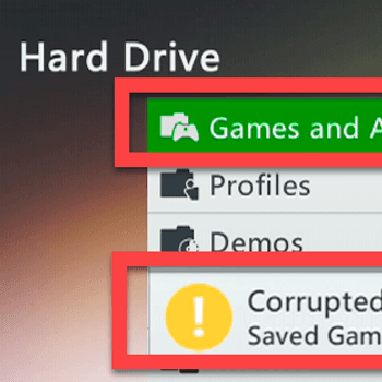 Delete corrupt file and cache