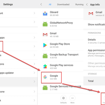 Rerun Gmail App