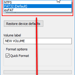 Use the Correct USB Format and Firmware