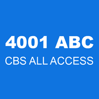 4001 ABC CBS ALL ACCESS