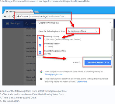 Bad Request Error 400 in Gmail on Chrome - Error Solutions
