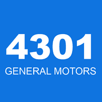 4301 GENERAL MOTORS