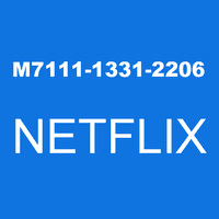 M7111-1331-2206 NETFLIX