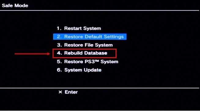 Rebuild Database