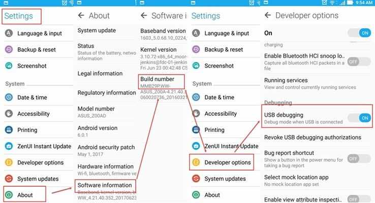 Configure Android setting for unknown apps