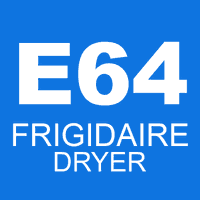 E64 FRIGIDAIRE dryer