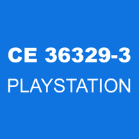 CE 36329-3 PLAYSTATION