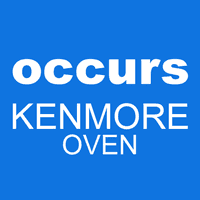 occurs KENMORE oven