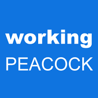 working PEACOCK
