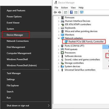 Reinstall Network Adapter