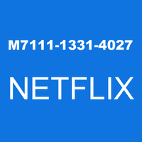 M7111-1331-4027 NETFLIX