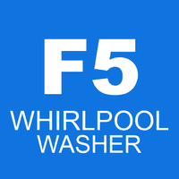 F5 WHIRLPOOL washer