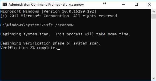 Delete SoftwareDistribution and run DISM command with sfc /scannow command