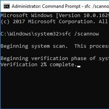 Run DISM command with sfc /scannow command