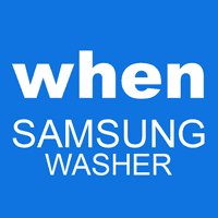 when SAMSUNG washer