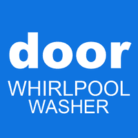 door WHIRLPOOL washer