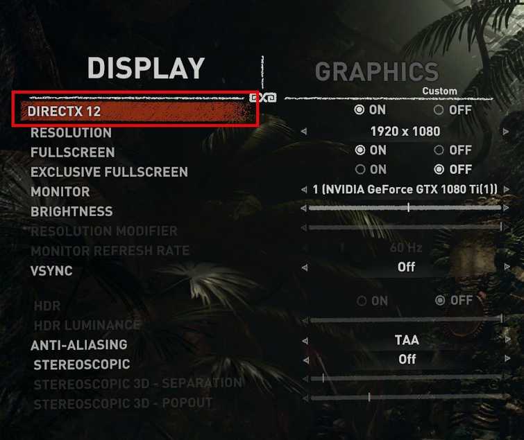 Change Display Settings