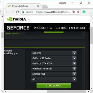 Update driver and test graphics card