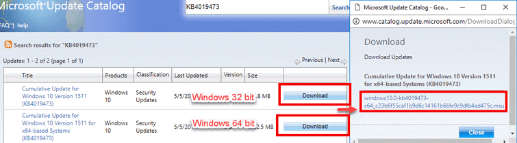 Install KB4019473