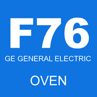 F76 GE GENERAL ELECTRIC oven