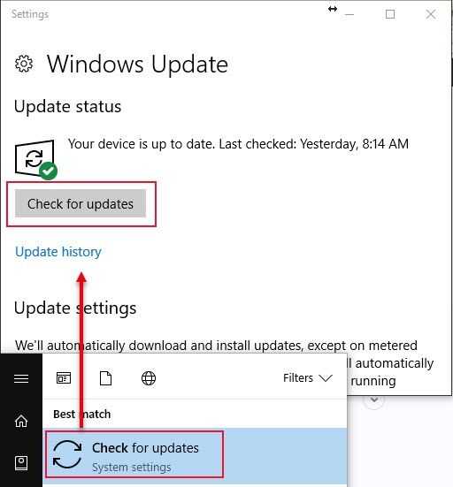 Do a Windows Update